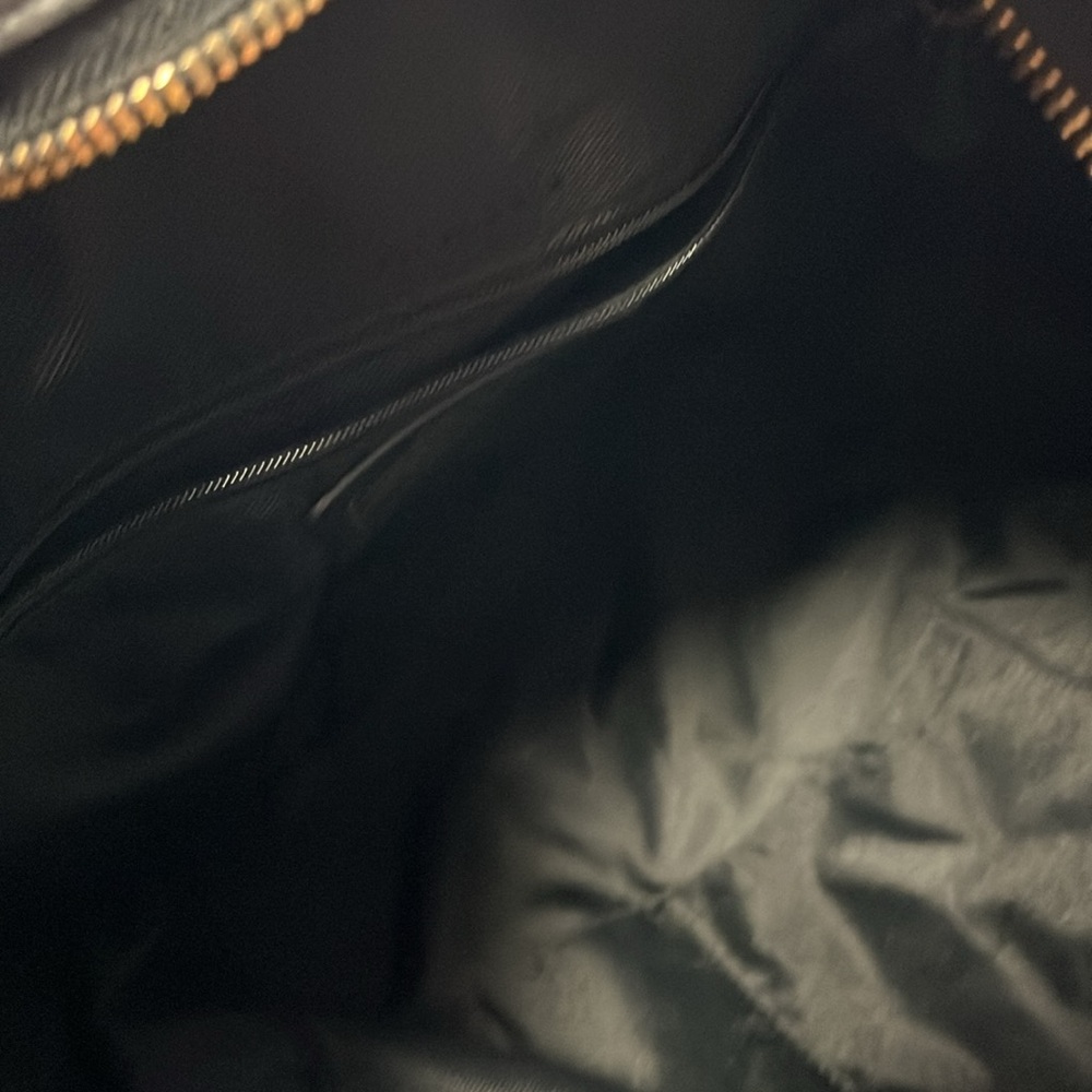 COACH lmt Edition Circle Black Leather Hobo Shoulder Bag - Picture 8 of 13